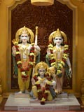 Bhagwan Shri Ram, Shri Sitaji and Shri Hanumanji